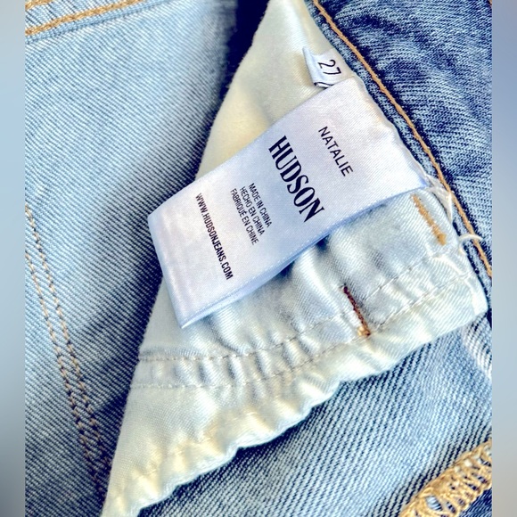 Hudson Jeans "Natalie" Mid Rise Boyfriend Jeans: Size 27 - Picture 12 of 12